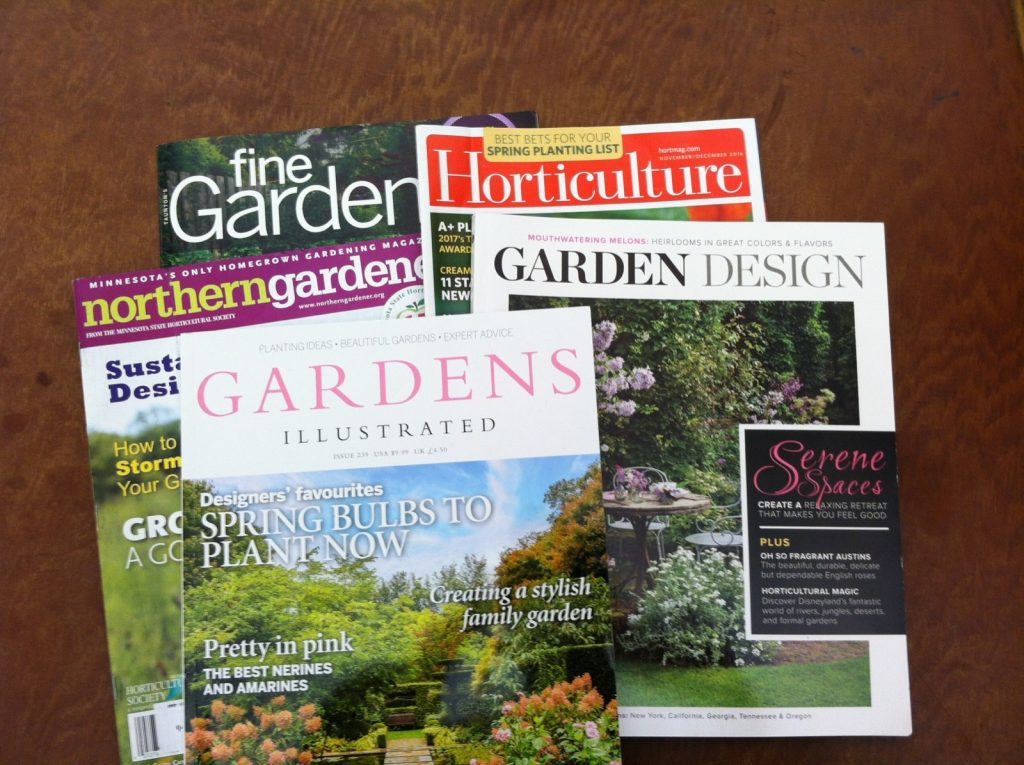 garden magazines